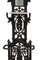 Victorian Cast Iron Hall Stands, Set of 2 16