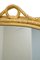 Specchio da parete vittoriano in legno dorato, Immagine 4