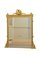 Espejo de repisa victoriano tardío antiguo de madera dorada, Imagen 6