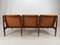 Teak Living Room Set by Svend Åge Eriksen for Glostrup, 1960s, Set of 3 14