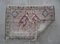 Small Vintage Oushak Rug with Bird Motifs, 1970s 5