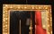 Espejo modelo Napoleón III de madera y estuco dorado, Imagen 3