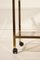 Brass & Smoked Glass Bar Trolley by Pierre Vandel, 1970s, Image 8