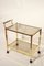 Brass & Smoked Glass Bar Trolley by Pierre Vandel, 1970s 2