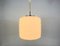 Large White Glass Pendant Lamp from Peill & Putzler, 1970s 2