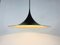 Round Brown Pendant Lamp from Fog & Morup, 1970s 8