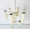 Mid-Century White Chandelier by Gaetano Sciolari, 1960s, Image 8