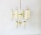 Mid-Century White Chandelier by Gaetano Sciolari, 1960s, Image 1