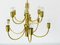 Mid-Century Brass Sputnik 12-Arm Chandelier, 1960s 7