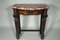 Antique French Napoleon III Mahogany and Marble Console Tables, Set of 2 5