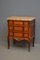 Antique Continental Mahogany, Satinwood, and Marble Commode 11