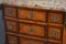 Antique Continental Mahogany, Satinwood, and Marble Commode 13