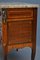 Antique Continental Mahogany, Satinwood, and Marble Commode 7