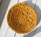 Large French Ochre Yellow Vallauris Ceramic Rope Dish from S.A.P., 1950s 1