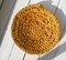 Large French Ochre Yellow Vallauris Ceramic Rope Dish from S.A.P., 1950s, Image 1