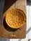 Large French Ochre Yellow Vallauris Ceramic Rope Dish from S.A.P., 1950s, Image 2