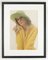 Poster di donna con cappello di Robert Jean Chapuis, Francia, anni '70, Immagine 4