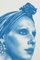Französisches Poster einer Frau mit Kopfbedeckung von Robert Jean Chapuis, 1950er 5