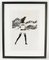 Französisches Poster einer tanzenden Frau vor einem Schriftzug von Robert Jean Chapuis, 1960er 4