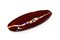 Assiette Oval Cascata C20 en Verre de Murano Rouge par Vévé Glass 2