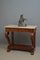 Antique Continental Mahogany Console Table 1