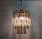 Mid-Century Italian Murano White and Yellow Crystal Chandelier by Paolo Venini, 1970s 11