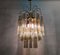 Mid-Century Italian Murano White and Yellow Crystal Chandelier by Paolo Venini, 1970s, Image 11