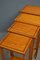 Antique Edwardian Rosewood Nesting Tables, 1890s, Set of 4 5