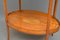 Tavolino vittoriano antico in legno di seta, Immagine 3