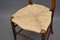 Antike frühviktorianische Esszimmerstühle aus Palisander, 6er Set 6