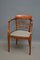 Antique Edwardian Inlaid Mahogany Chair 8