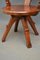 Antique Victorian Mahogany Office Chair, Image 4