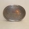 Large Vintage Brass & Silver Tray 1
