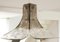 Lampada da soffitto in vetro di Murano di Carlo Nason per Mazzeaga, Italia, anni '70, Immagine 8