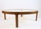 Large Mid-Century Danish Oak Coffee Table, 1960s 1