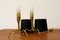 Small Brass Bedside Lamps, 1950s, Set of 2, Image 5