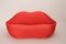 Vintage La Bocca Pop Art Lips Sofa, Image 1