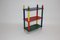 Vintage French Multicolored Bookcase by Pierre Sala, 1980s 2