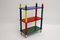 Vintage French Multicolored Bookcase by Pierre Sala, 1980s 4