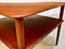 Mid-Century Danish Solid Teak 2-Level Side Table by Peter Hvidt & Orla Mølgaard-Nielsen for France & Søn, 1960s, Image 6