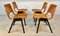 Mid-Century Model P7 Stacking Dining Chairs by Roland Rainer for Emil & Alfred Pollak, 1950s, Set of 6, Image 8