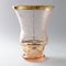 Vintage Model Ingrid Pink Glass Vase by Paul Heller for De Rupel Boom, 1930s, Image 3
