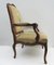 Antique Louis XV Carved Wooden Needlepoint Armchair 12