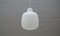 Bergamo Lampe aus Opalglas von Aloys Gangkofner für Peill & Putzler, 1960er 1