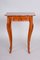 Small Antique Inlaid Cherry Table] 1