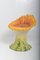 Beistellstuhl in Blumen-Optik aus Terrakotta von JPDemeyer Home Collection 7