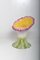 Beistellstuhl in Blumen-Optik aus Terrakotta von JPDemeyer Home Collection 15