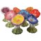 Beistellstuhl in Blumen-Optik aus Terrakotta von JPDemeyer Home Collection 1