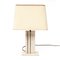 Belgian Travertine Table Lamp by Camille Breesch, 1970s 1