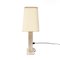 Belgian Travertine Table Lamp by Camille Breesch, 1970s 2